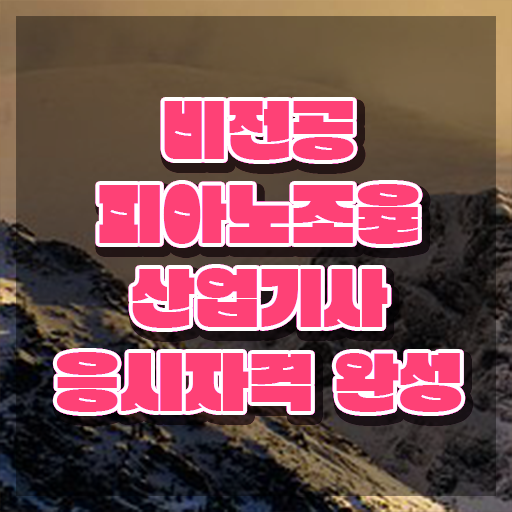  피아노조율산업기사 자격요건 피아노조율산업기사 시험응시자격 온라인 수업으로 단기간에 완료한 과정