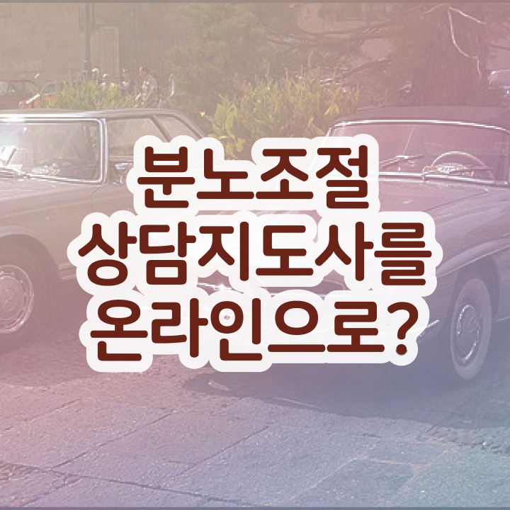  1급분노조절상담사인강 분노조절상담지도사 합격한 팁 , 취업