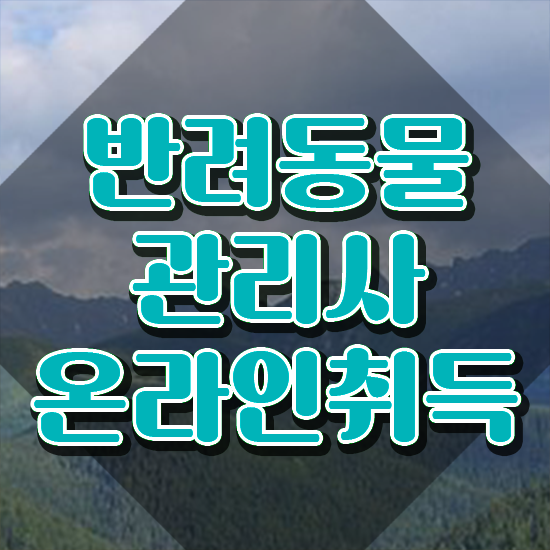  반려동물복지관리사 , 반려동물관리사 자격증 간단하게 학습한 후기 확인해보세요