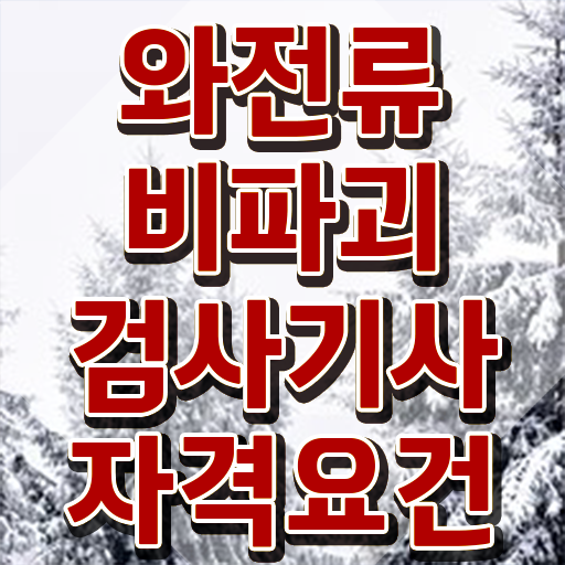  와전류비파괴검사기사 교육 와전류비파괴검사기사 응시자격 인강만 듣고 쉽고 빠르게 준비한 노하우