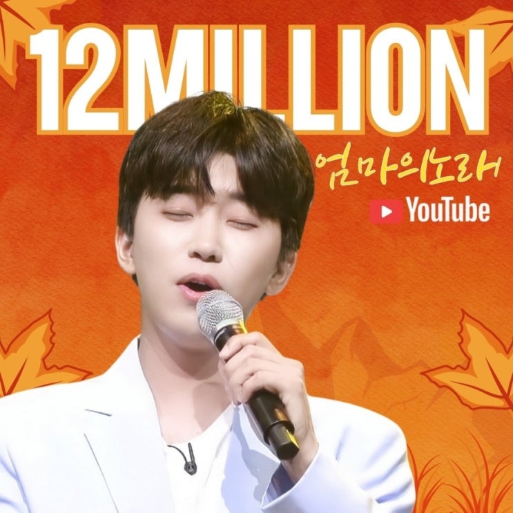 <b>임영웅</b> 유튜브 <b>엄마의 노래</b> 1200만 뷰