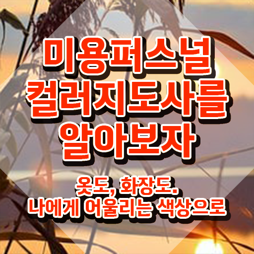  미용퍼스널컬러 , 미용퍼스널컬러지도사 자격증 취득한 과정 여기만 보세요