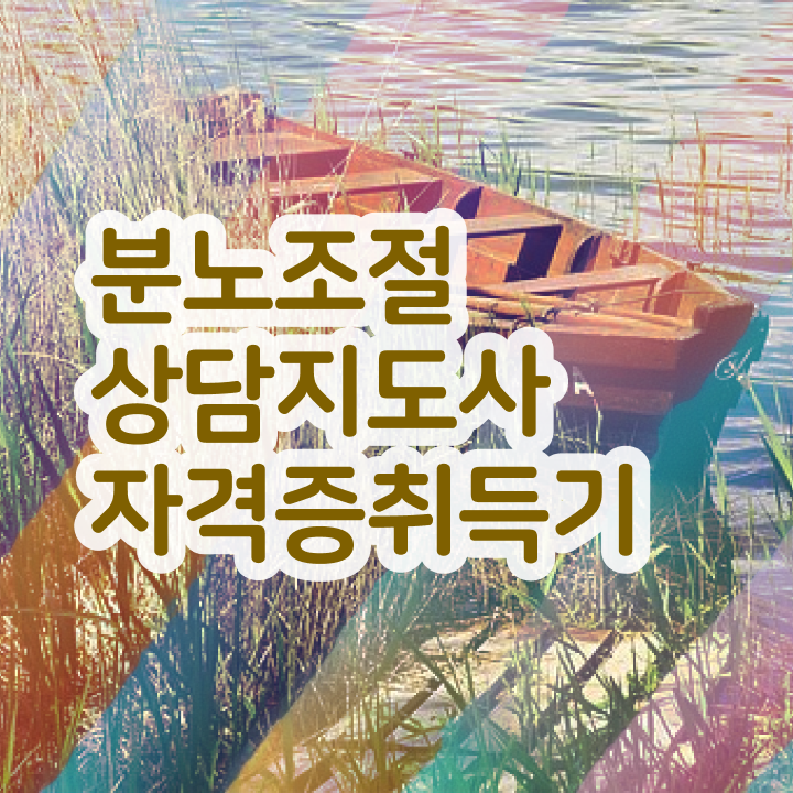  청소년 분노조절장애 , 분노조절상담지도사자격증 취득 노하우 및 취업 전망