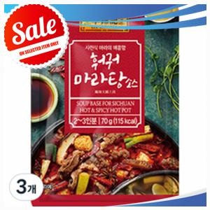 이금기 훠궈 마라탕 소스, 70g, 3개