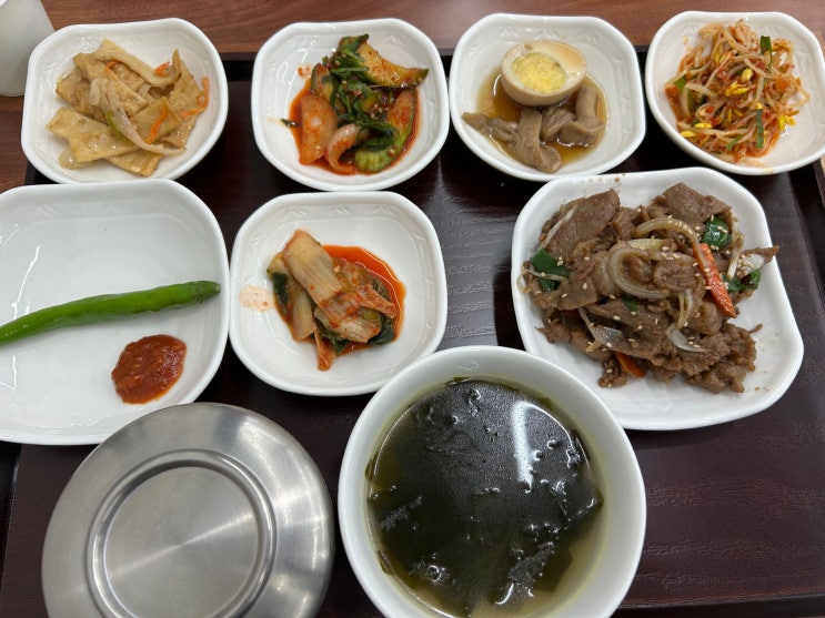  장안동에서 즐기는 정갈한 집밥의 맛<정소담>(소담반상)