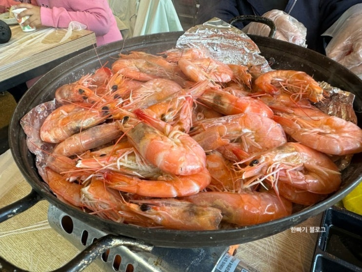  인천 소래포구 대하 낮술 추천, 새우가격, 야장: 청춘 포차