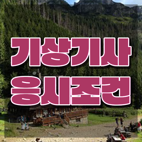  기상기사 기상기사 자격요건 독학으로 편하게 끝낸 후기