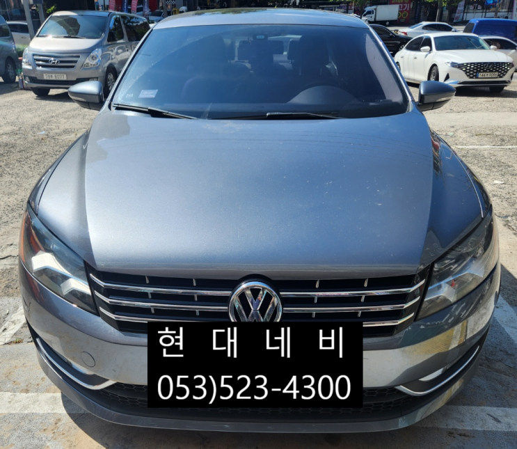  대구 폭스바겐 파사트PASSAT 네비게이션 DMB PHONE 신호없음 불량 수리
