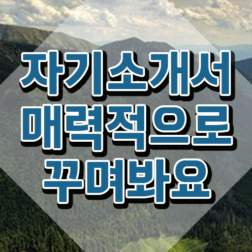  대학원자소서 , 자기소개서지도사 자격증 취득한 정보 요점정리