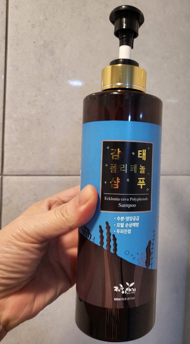 [제주도 여행] 탈모샴푸로 두피 건강 감태 샴푸가 염증을 줄여준다고 하네요