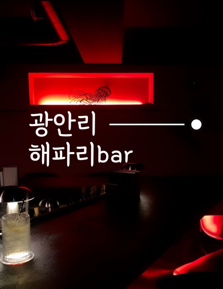  광안리 혼술 해파리 내향인 혼술 하기 좋은 곳
