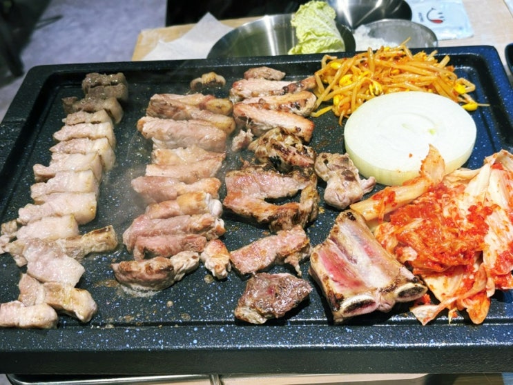 퀄리티 좋은 고기 다양한 밑반찬 망월사역 맛집 하남돼지집