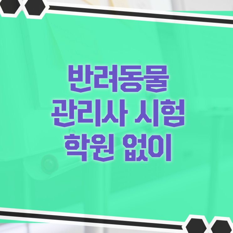  반려동물관리사자격증취업 , 반려동물관리사 자격증 온라인으로 준비한 방법 정보 가득