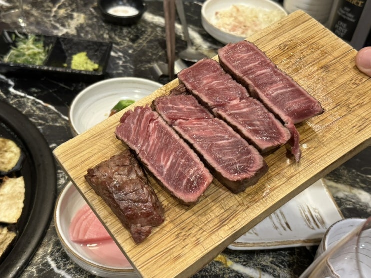  압구정 한우구이 원탑 "미우" 방문 후기 / 소고기 맛집 추천