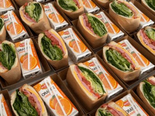  부산 샌드위치 단체주문 500개 후기! 비용, 퀵서비스 안내