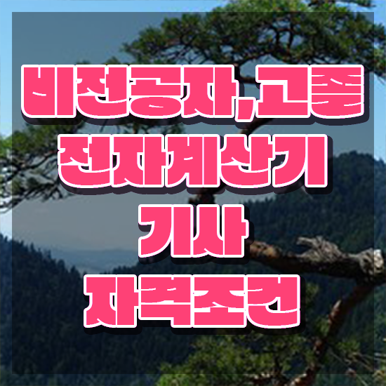  전자계산기기사 응시자격 서류제출 전자계산기기사 자격요건 온라인 과정으로 빠르게 준비한 팁