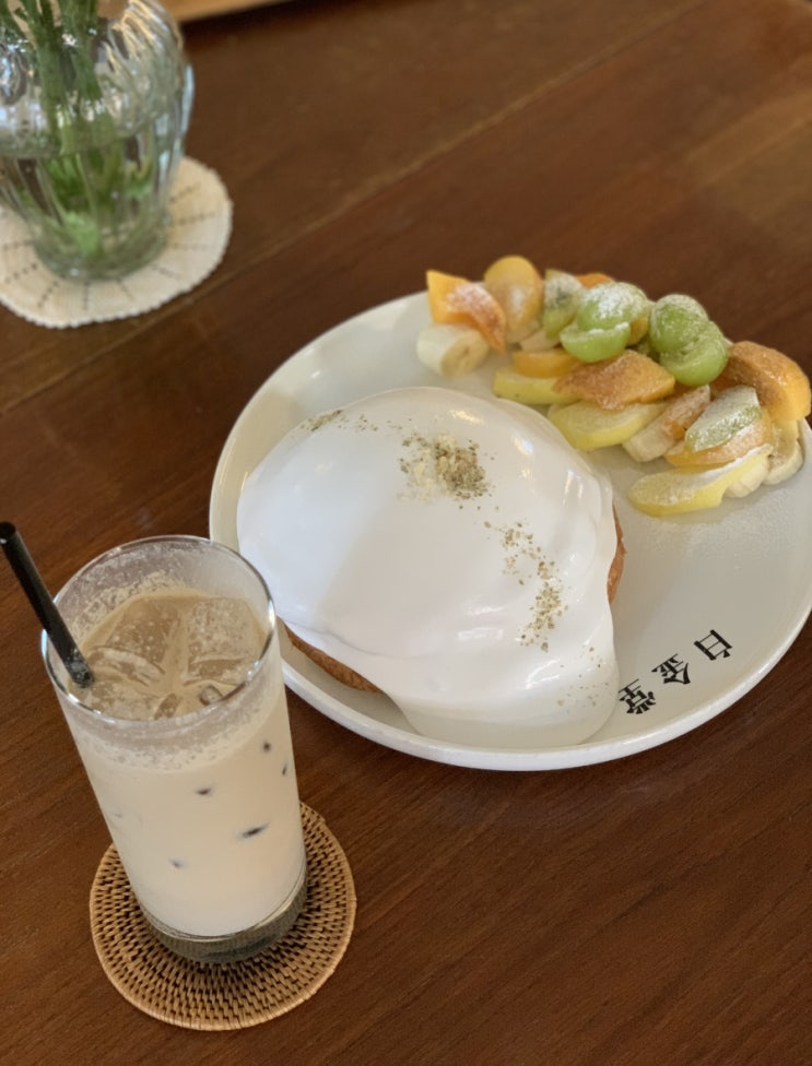  안산 카페 안산 수플레 맛집 백금당