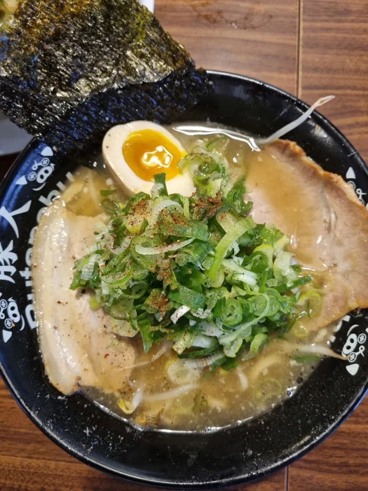  홍대 라멘 맛집 부탄츄 홍대 토코 시오톤코츠 가라아게 돈부리 세트