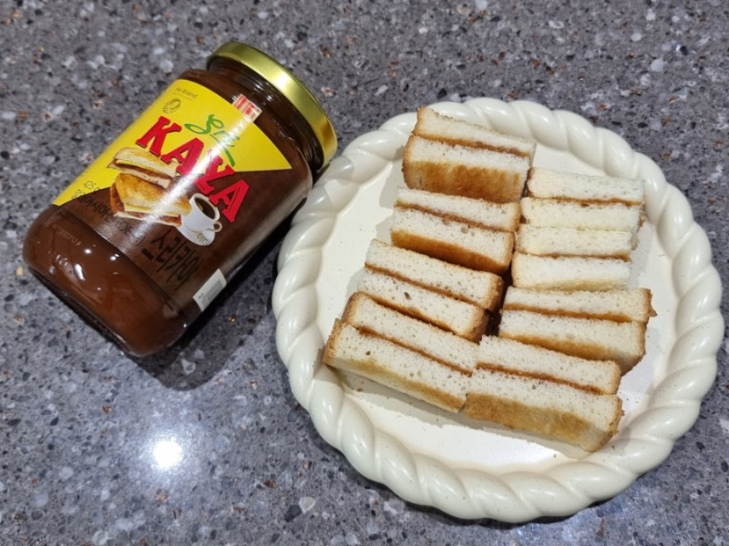 카야잼 추천 노브랜드 스리카야잼 집에서 간편하게 카야토스트 만들기