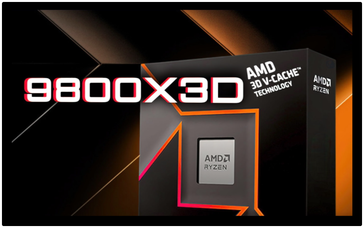  AMD 라이젠 7 9800X3D CPU 벤치마크 유출