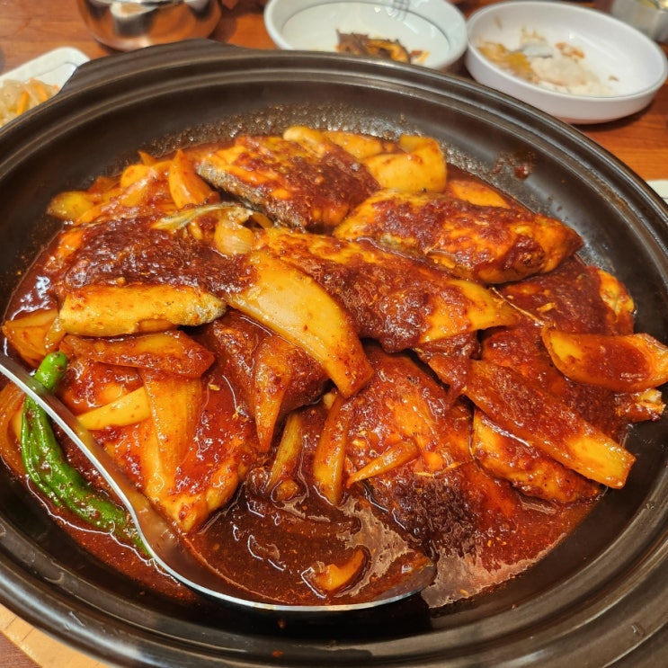  제주시 짱맛 갈치조림 돌솥밥 논짓물식당