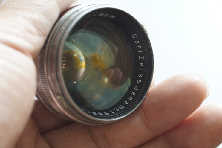  전쟁전 독일의  old lens sonnar 50mm 1.5f 관찰