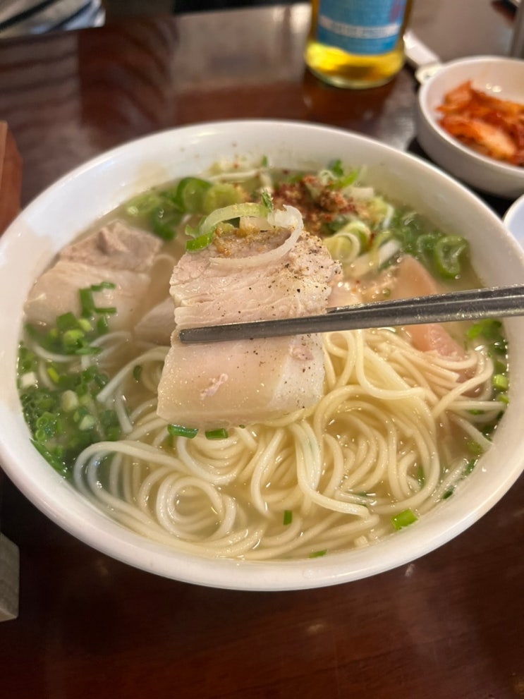  [맛집] 서울에서 느끼는 제주 고기국수의 맛 - 재벌국수