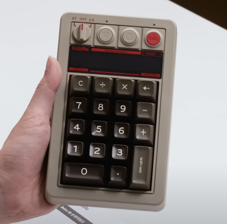 8bitdo 레트로 18 - 갬성 기계식 키패드 사용기 8bitdo 레트로 18 - 갬성 기계식 키패드 사용기