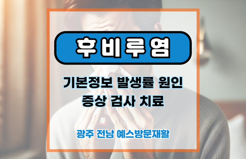 후비루염 원인, 증상, 검사, 치료 정보.