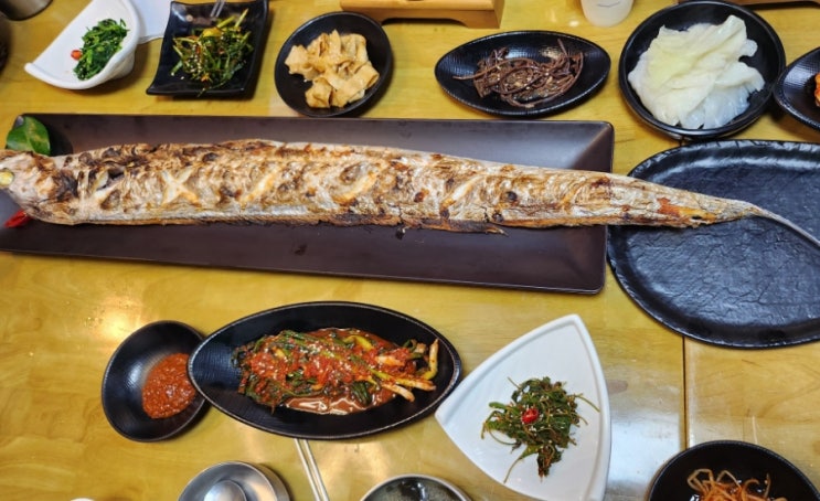 제주 <b>애월</b>맛집 유수암맛집 단풍나무 환상의 <b>통갈치구이</b>