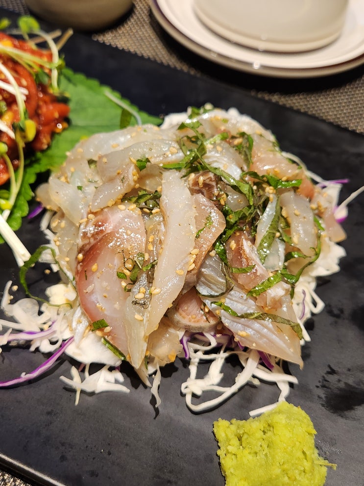  전주 송천동 맛집 [깻잎막회 전주송천점] 1인 막회 깔끔하게 잘 나오는 분위기 좋은 횟집 추천