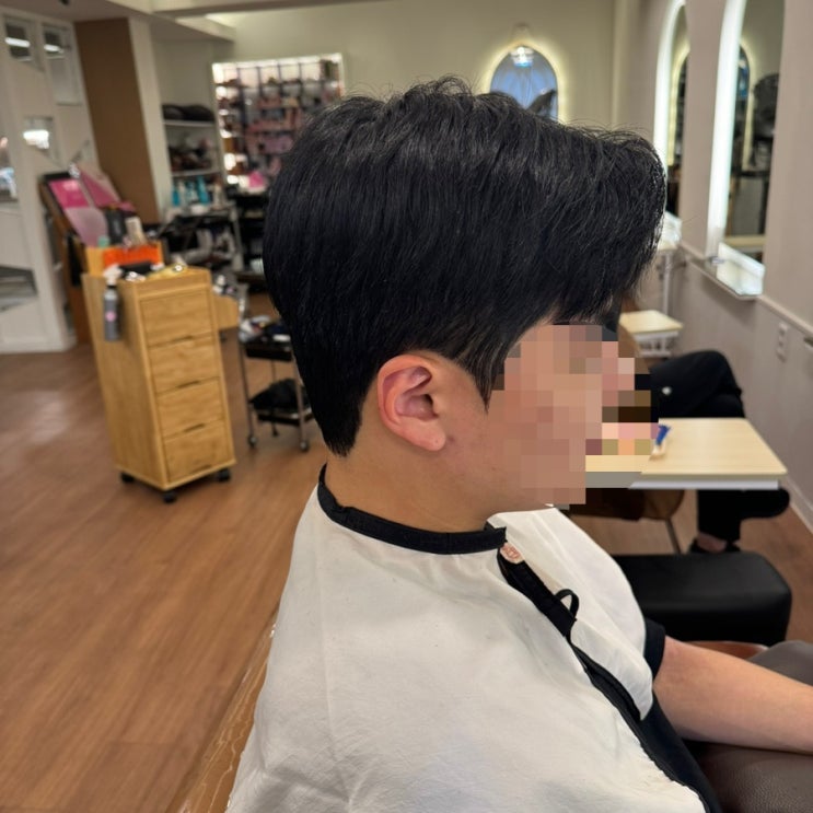  수원 율전동 미용실 피아비헤어 디자이너 드롭컷 다운펌