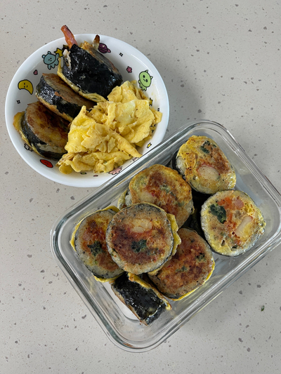  남은 김밥 요리 냉동 김밥으로 김밥전 해먹기 남은 김밥 보관법