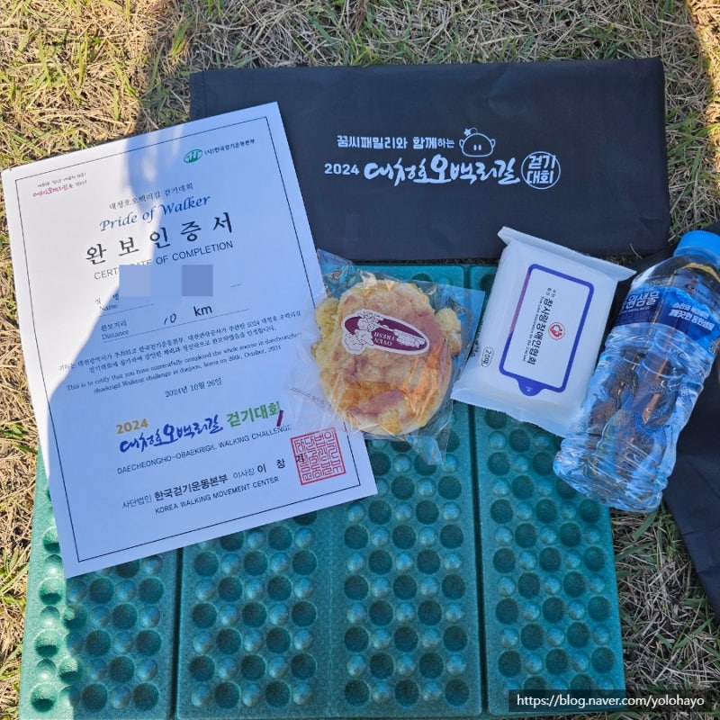 2024 대청호 오백리길 걷기대회 10km 참가후기
