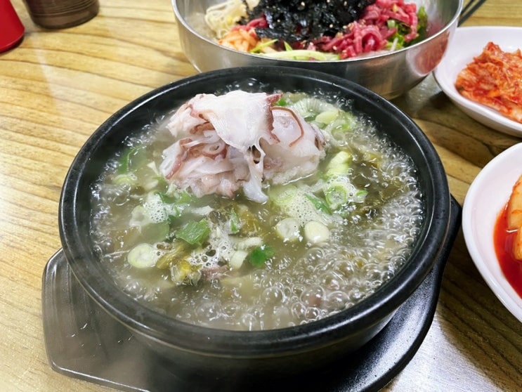  강원도 속초 중앙시장 맛집 속초문어국밥 주차 메뉴 정보