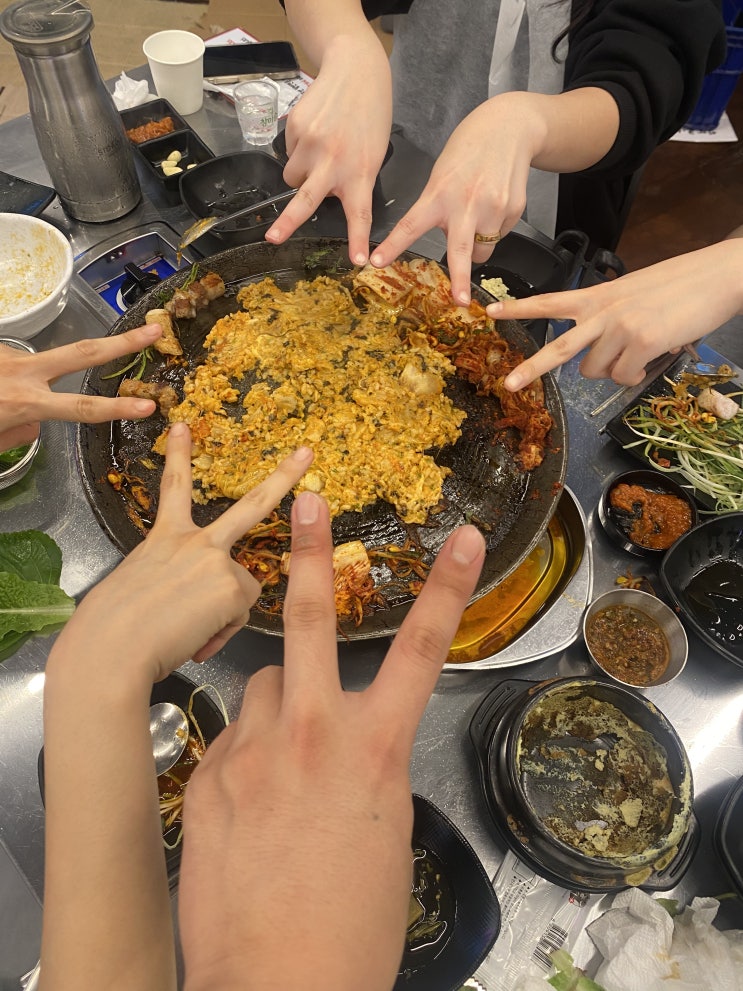  군산 할매솥뚜껑삼겹살 수송동모임 군산또간집 내돈내산 재방문맛집