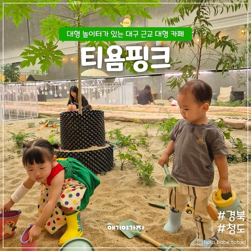 Tiyom Pink in Cheongdo: A Kid-Friendly Cafe Near Daegu with Plenty of Activities