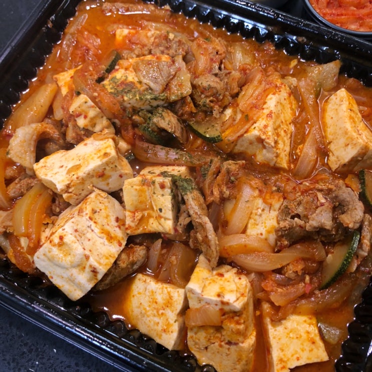  송도 배달 맛집 짜글이미식회 야식 가성비 대박