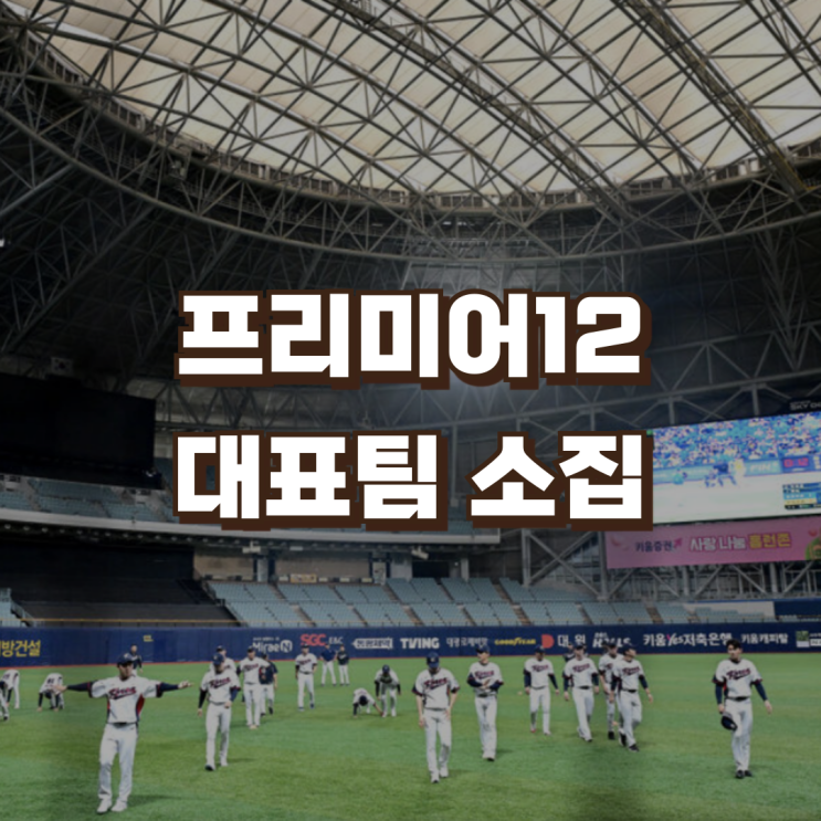 프리미어12 대표팀 소집 | 송성문 주장 캡틴 손주영 원태인 <b>부상</b>