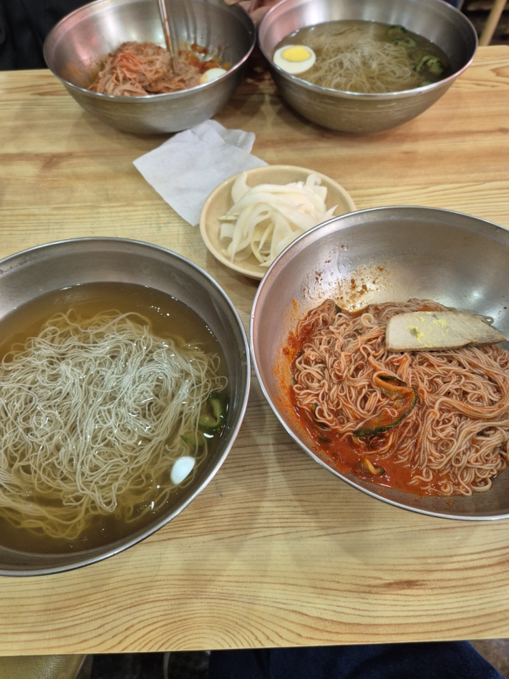  [송파구 문정동] 연백냉면 아름다운동반자27호점 (매운냉면 새콤한냉면 한 그릇 가격으로 두 그릇이 나오는 곳)