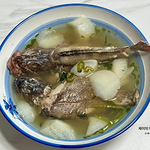 쏨뱅이 매운탕 레시피 통영 삼뱅이 낚시 지리 매운탕 끓이는 방법