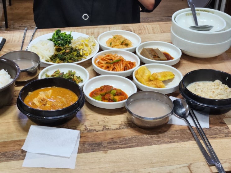  인천에서 오래된 보리밥집 - 명동보리밥