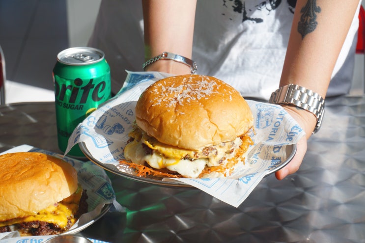 서울 중곡동 맛집 수제버거 비기버디 햄버거 세트