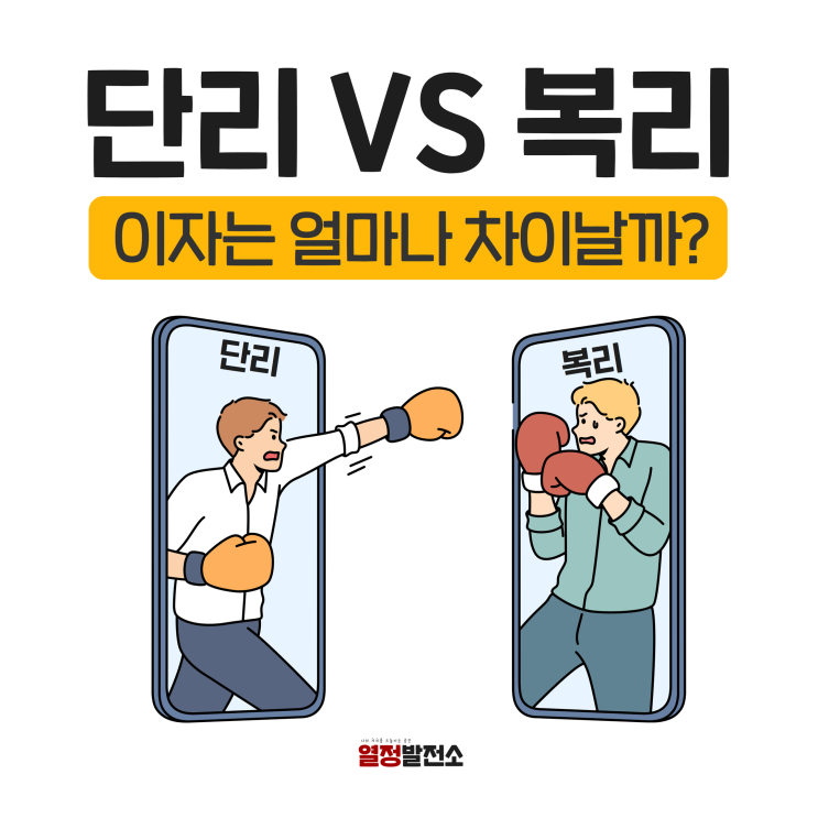  단리 복리 차이 적금 이자 계산 한번에