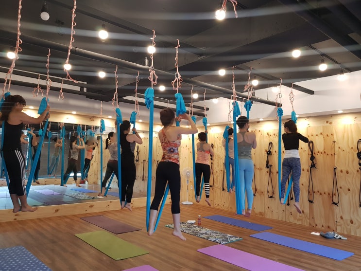  용인시 동백동 플라잉요가 배울 수 있는 곳, 동백이지요가