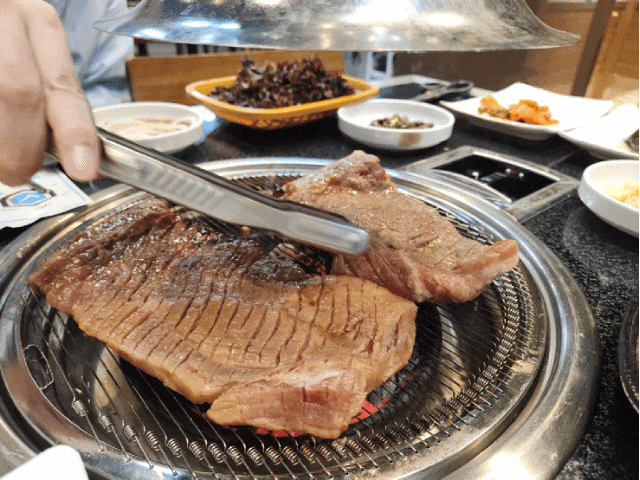  모란역회식장소 돼지 왕갈비 맛집 모란일도갈비