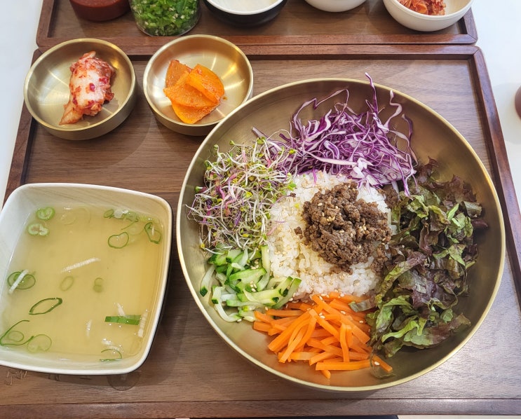 도하면 신메뉴 새싹비빔밥 안양 아이에스비즈타워 맛집 도하면 신메뉴 새싹비빔밥 안양 아이에스비즈타워 맛집
