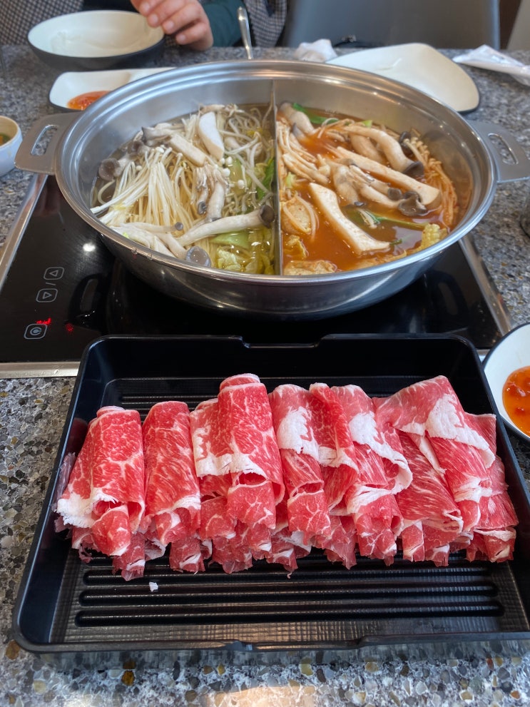  군산 샤브당 뜨끈한 샤브샤브 군산 지곡동 맛집 겨울철맛집 주차장있는식당