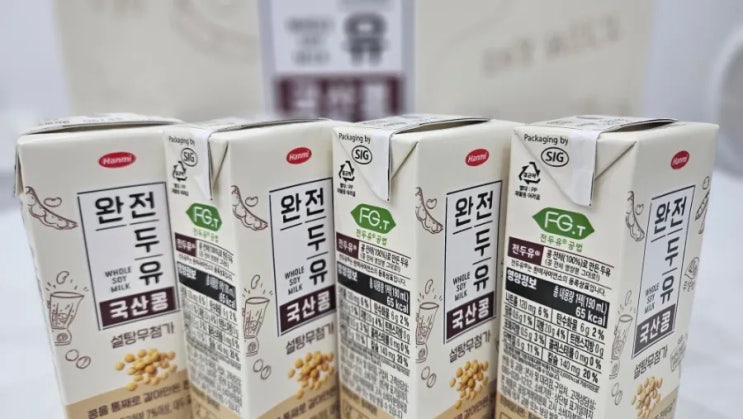  생리 전 증후군(PMS) 완화에 두유가 좋다? 이유와 효과 feat. 한미 완전두유
