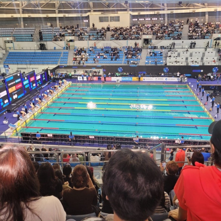  2024 국제수영연맹 AQUA 경영월드컵 선수기록 (인천 문학박태환수영장)